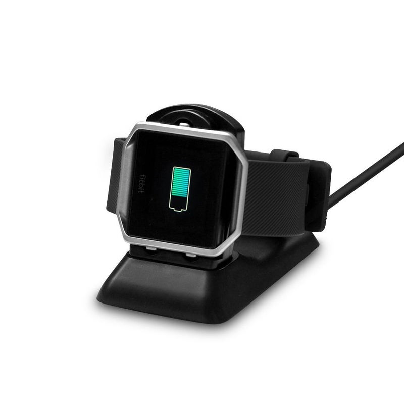 UKCOCO Compatible for Fitbit Blaze Charging Dock, Replacement Charging Stand Station Cradle Holder with USB Cable Compatible for Fitbit Blaze Smart Watch Accessories - Image 1